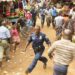 Cinematic Documentary Photography Police Chasing a Suspect