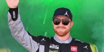 Tyler Reddick Driver Introductions Las Vegas Fall 2024