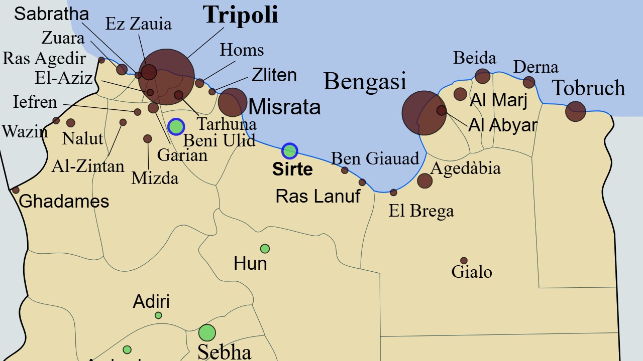 Image Credit: Libyan_Uprising.svg: Rafy, en:User:Interchange88 - CC0/Wiki Commons